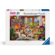 Puzzle 1000 el. Przytulny pok�j Ravensburger