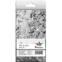 Titanum Folia do zoce w patkach srebrny 3 g