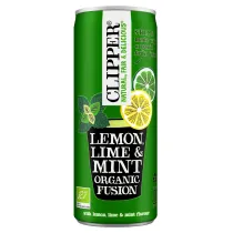 Clipper Nap�j owocowy o smaku cytryna - limonka - mi�ta 250 ml Bio