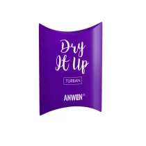Anwen Dry It Up turban do wosw Fioletowy