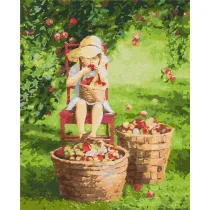Ideyka Malowanie po numerach - Jab�uszko 40x50cm