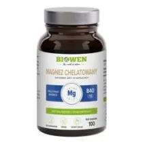 Biowen Magnez Chelatowany suplement diety 100 kaps.