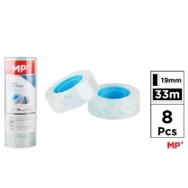 Mp Main Paper Tama samoprzylepna przezroczysta 19mmx33m (8szt)