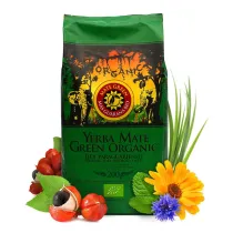 Organic Mate Green Yerba mate green mas guarana 200 g Bio
