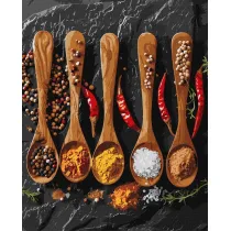 Ideyka Malowanie po numerach - R�ne przyprawy 40x50cm