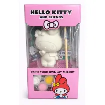 Figurka Hello Kitty do malowania + farbki