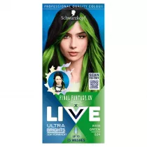 Schwarzkopf Live farba do wosw 024 Vivid Green