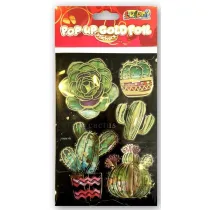 Naklejki foliowe Gold Cacti PENMATE