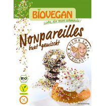 Bio Vegan Posypka cukrowa kolorowa perełki bezglutenowa 35 g Bio