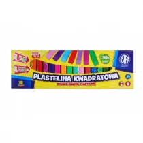 Astra Plastelina kwadratowa 18 kolor�w