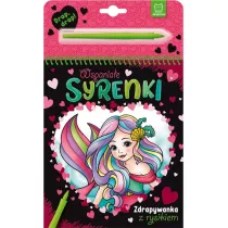 Wspaniae syrenki. Zdrapywanka z rysikiem