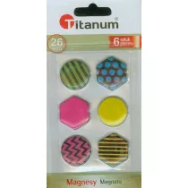 Titanum Magnesy do tablic 26mm