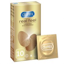 Durex prezerwatywy bez lateksu Real Feel bezlateksowe 10 szt.