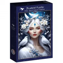 Puzzle 1000 Kolekcja natury - Horea Bluebird Puzzle
