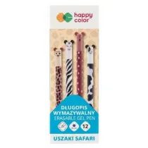 Happy Color D�ugopis wymazywalny niebieski (12 szt)