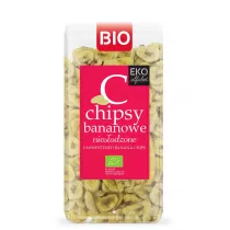 Eko Alfabet Chipsy bananowe niesodzone 150 g Bio