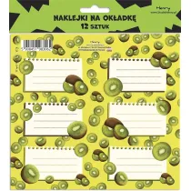 Henry Naklejki na ok�adk� - Kiwi 12 szt.