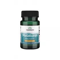 Swanson Melatonina 500mcg Suplement diety 60 kaps.