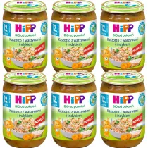 Hipp Kaszotto z warzywami i indykiem po 12. miesicu zestaw 6 x 250 g Bio