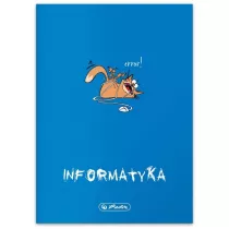 Herlitz Zeszyt A5 Eco Informatyka kratka 60 kartek