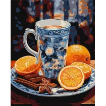Ideyka Malowanie po numerach - Kawowa harmonia 40x50cm