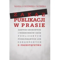 Zakaz publikacji w prasie danych osobowych...