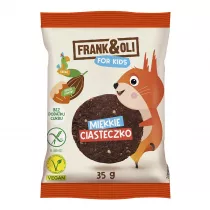 Frank&Oli Ciasteczko KIDS z kakao i orzechem laskowym 35 g