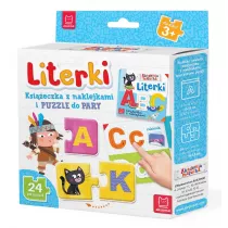 Puzzle do pary Literki + ksieczka