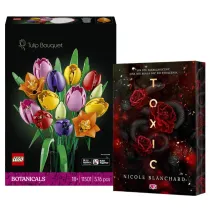 Pakiet Walentynkowy: Toxic (barwione brzegi), Bukiet tulipan�w 11501