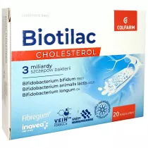 Colfarm Biotilac Cholesterol Suplement diety 20 kaps.