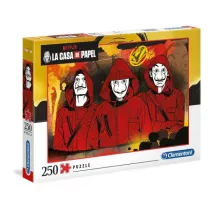 Puzzle 250 el. Netflix. La Casa de Papel Clementoni