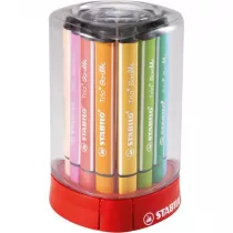 Flamaster STABILO Trio Scribbi kpl. 12szt. na stojaku