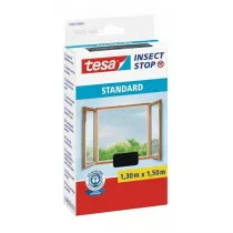 Tesa Moskitiera okienna czarna 1,3m x 1,5m standard