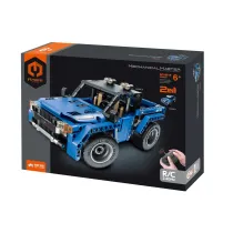 RC pickup 2w1 niebieski 353 elementy