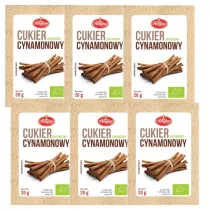 Amylon Cukier cynamonowy Zestaw 6 x 20 g Bio