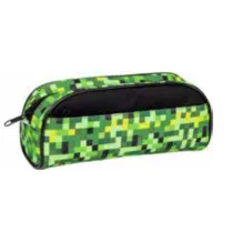 Happy Color Pi�rnik saszetka z 2 zamkami PIXI green