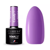 Claresa Soak Off UV/LED lakier hybrydowy 9 Candy 5 g