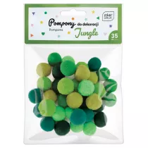 Interdruk Pompony do dekoracji Jungle