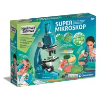Naukowa zabawa. Super mikroskop Clementoni