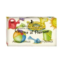 Florinda Naturalne mydo rolinne w kostce dla dzieci Sodka Pomaracza 100 g