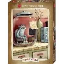 Puzzle 1000 el. Zozoville. Dwa tygodnie kwarantanny Heye