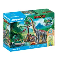 Dinos Playmobil Brachiozaur z poduszkowcem 71819
