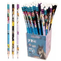 Cresco Owek trjktny HB z gumk animal (72szt)