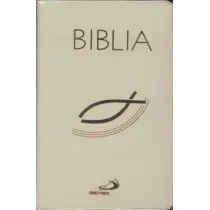 Biblia z rybk� z suwakiem ecru