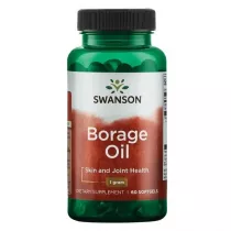 Swanson Borage Oil Suplement diety 60 kaps.