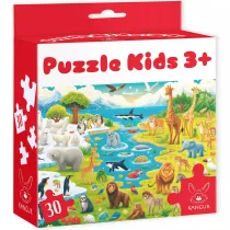 Puzzle 30 el. Kids Dzikie Zwierz�ta 3+ Kangur