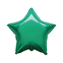 Balon foliowy Gwiazda zielona 45cm
