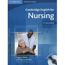 Cambridge English for Nursing Pre-intermediate + CD