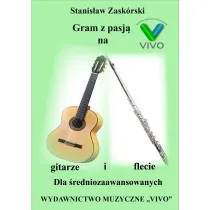 Gram z pasj� na gitarze i flecie