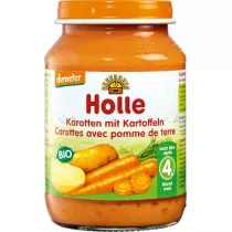Holle Obiadek marchew z ziemniakami po 5. miesicu 190 g Bio